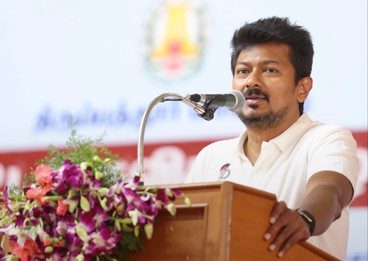 Leader of Opposition in the Tamil Nadu Assembly and DMK Youth Wing Secretary Udhayanidhi Stalin.