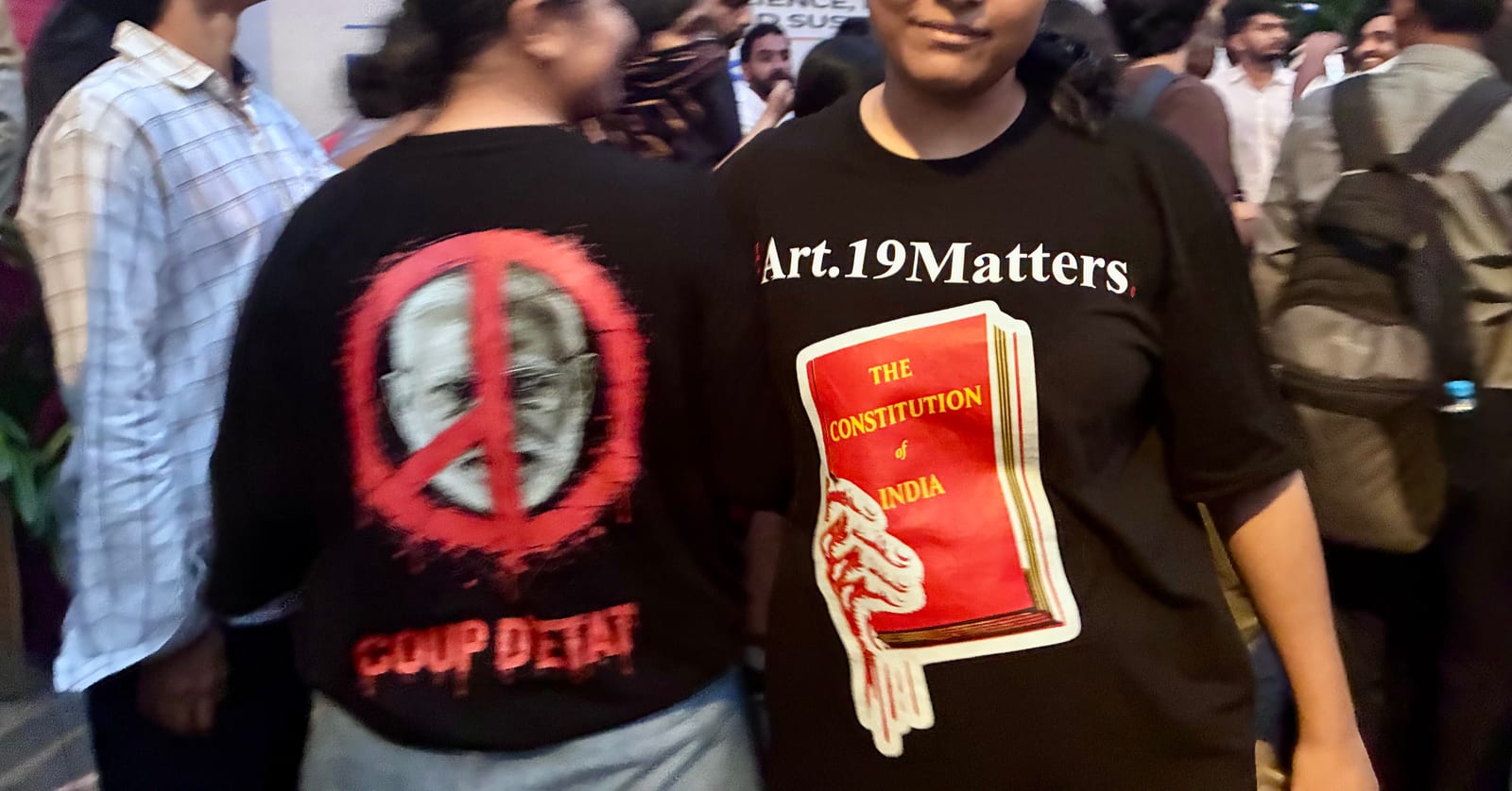 Women lawyers at the protest near Supreme Court on 11 October 2026.